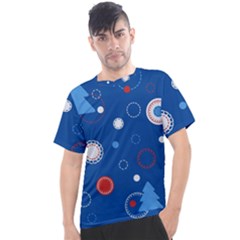 Christmas Pattern Tree Design Men s Sport Top