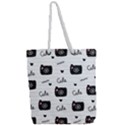 Cute Cameras Doodles Hand Drawn Full Print Rope Handle Tote (Large) View2