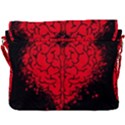 Heart Brain Mind Psychology Doubt Buckle Messenger Bag View3