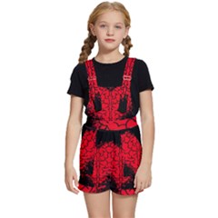 Heart Brain Mind Psychology Doubt Kids  Short Overalls by Cowasu