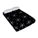 Snowflakes Background Pattern Fitted Sheet (Full/ Double Size) View2