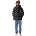 Snowflakes Background Pattern Kids  Oversized Hoodie View2