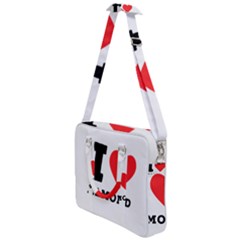 I Love Almond  Cross Body Office Bag by ilovewhateva