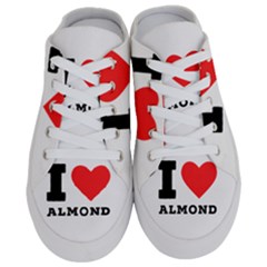 I Love Almond  Half Slippers by ilovewhateva