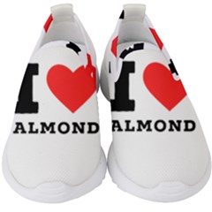 I Love Almond  Kids  Slip On Sneakers by ilovewhateva