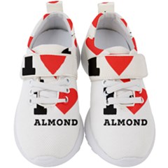 I Love Almond  Kids  Velcro Strap Shoes by ilovewhateva