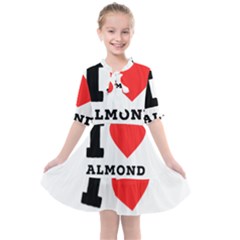 I Love Almond  Kids  All Frills Chiffon Dress by ilovewhateva