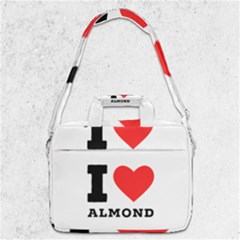 I Love Almond  Macbook Pro 13  Shoulder Laptop Bag  by ilovewhateva