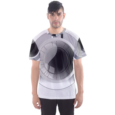 Washing Machines Home Electronic Men s Sport Mesh Tee by Cowasu