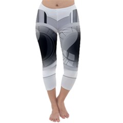 Washing Machines Home Electronic Capri Winter Leggings  by Cowasu