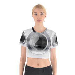 Washing Machines Home Electronic Cotton Crop Top by Cowasu