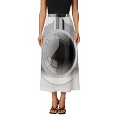 Washing Machines Home Electronic Classic Midi Chiffon Skirt by Cowasu