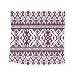 Illustration Ukrainian Folk Seamless Pattern Ornament Square Tapestry (Small)