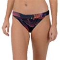 Fire Flame Burn Hot Heat Light Burning Orange Band Bikini Bottoms View1