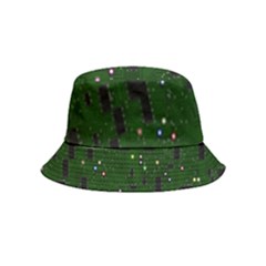 Circuit Board Conductor Tracks Bucket Hat (kids) by Cowasu