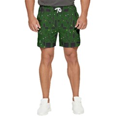 Circuit Board Conductor Tracks Men s Runner Shorts by Cowasu