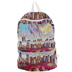 New York Skyline Manhattan City Foldable Lightweight Backpack by Cowasu