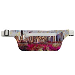 New York Skyline Manhattan City Active Waist Bag by Cowasu