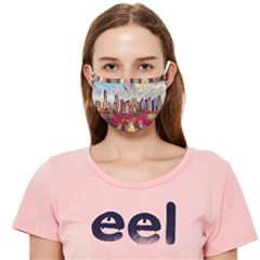 New York Skyline Manhattan City Cloth Face Mask (adult) by Cowasu