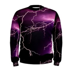 Storm Flashlight Space Nature Men s Sweatshirt by Cowasu