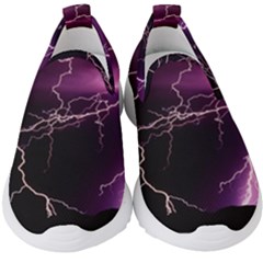 Storm Flashlight Space Nature Kids  Slip On Sneakers by Cowasu