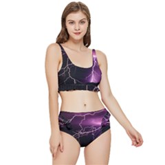 Storm Flashlight Space Nature Frilly Bikini Set