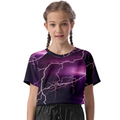 Storm Flashlight Space Nature Kids  Basic Tee