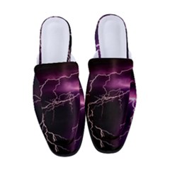 Storm Flashlight Space Nature Women s Classic Backless Heels by Cowasu