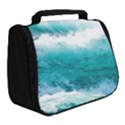 Ai Generated Waves Ocean Sea Tsunami Nautical Blue Sea Full Print Travel Pouch (Small) View2