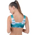 Ai Generated Waves Ocean Sea Tsunami Nautical Blue Sea Front Tie Bikini Top View2