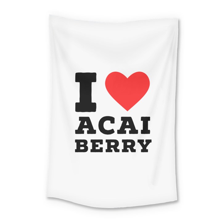 I love acai berry Small Tapestry