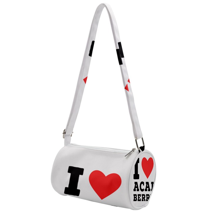 I love acai berry Mini Cylinder Bag