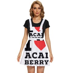 I Love Acai Berry Apron Dress by ilovewhateva