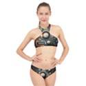 Illustrations Technology Robot Internet Processor High Neck Bikini Set View1