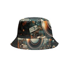 Illustrations Technology Robot Internet Processor Bucket Hat (kids) by Cowasu