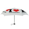 I love pecorino  Mini Folding Umbrellas View3