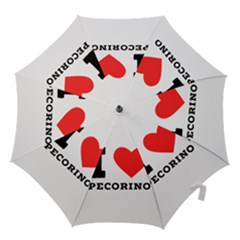 I Love Pecorino  Hook Handle Umbrellas (large) by ilovewhateva