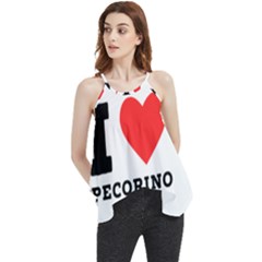 I Love Pecorino  Flowy Camisole Tank Top by ilovewhateva