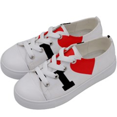 I Love Pecorino  Kids  Low Top Canvas Sneakers by ilovewhateva