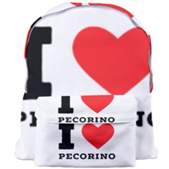 I Love Pecorino  Giant Full Print Backpack by ilovewhateva