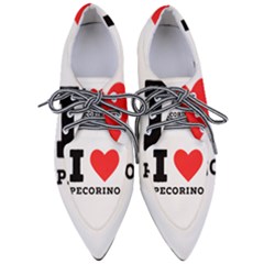 I Love Pecorino  Pointed Oxford Shoes by ilovewhateva