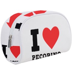 I Love Pecorino  Make Up Case (large) by ilovewhateva