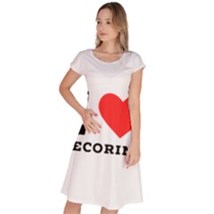 I Love Pecorino  Classic Short Sleeve Dress by ilovewhateva