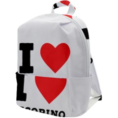 I Love Pecorino  Zip Up Backpack by ilovewhateva