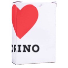 I Love Pecorino  Playing Cards Single Design (rectangle) With Custom Box by ilovewhateva