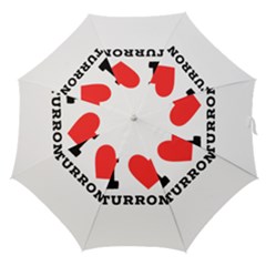 I Love Turron  Straight Umbrellas by ilovewhateva