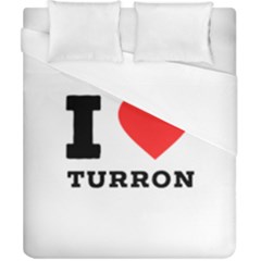 I Love Turron  Duvet Cover (california King Size) by ilovewhateva