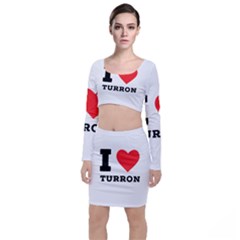 I Love Turron  Top And Skirt Sets by ilovewhateva