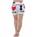 I love turron  Lightweight Velour Yoga Shorts View4