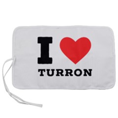 I Love Turron  Pen Storage Case (l) by ilovewhateva